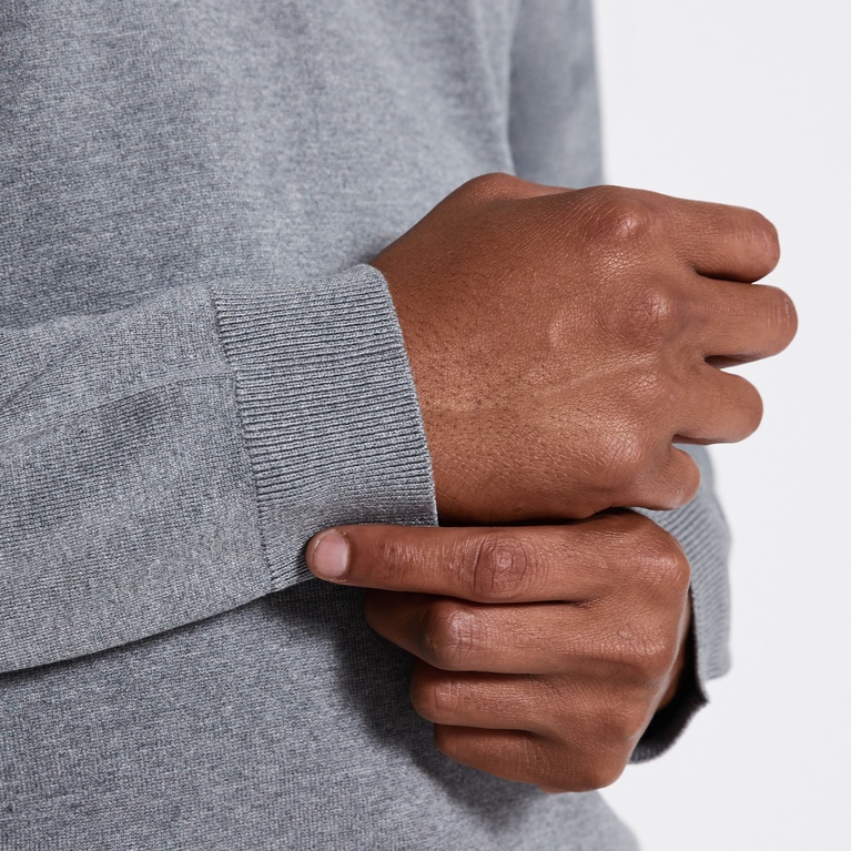 Half-zip knit sweater "Thin"